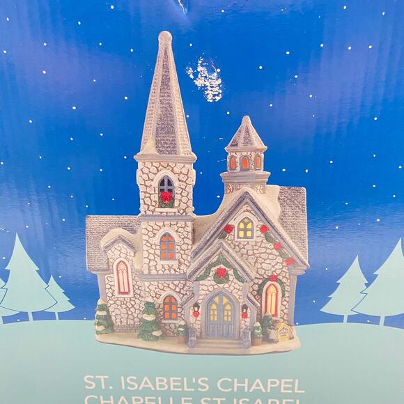 Carole Town Collection St. Isabel's Chapel EUC With Foam & Box - Picture 9 of 12